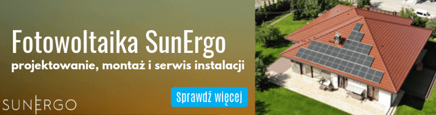 Fotowoltaika SunErgo - projektowanie, montaż, serwis